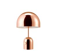 Tom Dixon Bell, lámpara de sobremesa LED, cobre