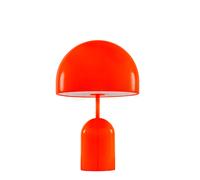 Tom Dixon Bell, lámpara de sobremesa LED, naranja fluorescente