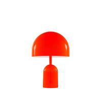 Tom Dixon Bell, lámpara recargable LED, naranja fluorescente