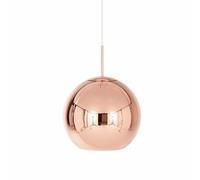 Tom Dixon - Copper Round LED Lámpara Colgante Ø45 Copper