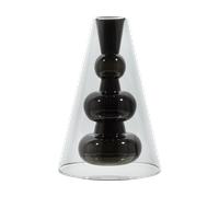 Tom Dixon Jarrón Bump Cone Negro