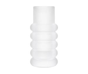 Tom Dixon Jarrón Press Stem Escarchado