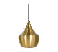 Tom Dixon Lámpara colgante Beat Fat LED Ø30 cm Latón