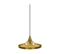 Tom Dixon Lámpara colgante Beat Wide LED Ø36 cm Latón
