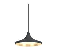Tom Dixon Lámpara colgante Beat Wide LED Ø36 cm Negro