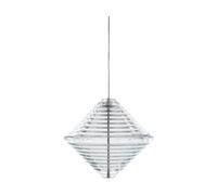 Tom Dixon Press Cone, lámpara de suspensión LED, transparente - 2.700 K