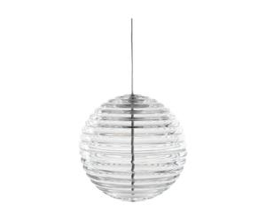 Tom Dixon Lámpara colgante Press Sphere LED Ø30 cm Transparente