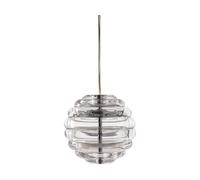 Tom Dixon Press Sphere, lámpara de suspensión LED, transparente - 2.700 K - ø14,5 cm