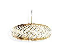 Tom Dixon Lámpara colgante Spring LED latón Pequeño