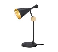 Tom Dixon Lámpara de mesa Beat Unbeaten LED 53 cm Negro