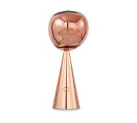 Tom Dixon Lámpara de mesa Melt Portable Copper