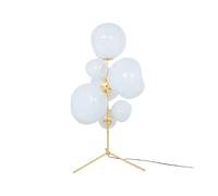 Tom Dixon Lámpara de pie Melt Chandelier LED 175 cm Ópalo-Dorado