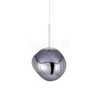 Tom Dixon Melt, lámpara de suspensión, ahumado - 28 cm