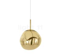 Tom Dixon Melt, lámpara de suspensión, dorado - 28 cm