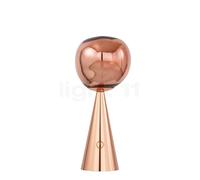 Tom Dixon Melt, lámpara recargable LED, cobre