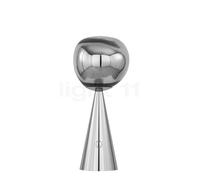 Tom Dixon Melt, lámpara recargable LED, plateado