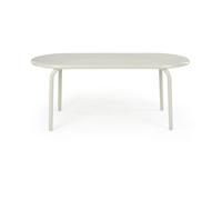 Tom Dixon Mesa de comedor Groove 86x185 cm Masilla