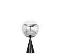 Tom Dixon Mirror Ball Fat, lámpara de sobremesa LED, plateado