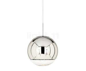 Tom Dixon Mirror Ball, lámpara de suspensión, plateado - ø25 cm