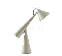 Tom Dixon Pose, lámpara de sobremesa LED, gris masilla