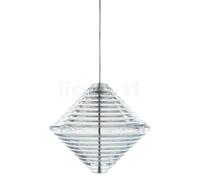 Tom Dixon Lámpara colgante Press Cone LED 34 cm Transparente