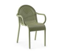 Tom Dixon Silla con brazos Groove Musgo