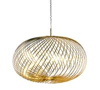 Tom Dixon Spring, lámpara de suspensión LED, latón - grande