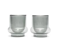 Tom Dixon Taza de café Bump 20 cl pack de 2 Gris