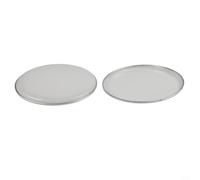 Tom Drumhead - Parche de tambor de malla de 2 capas con revestimiento blanco, volumen reducido para estudiantes de 6, 8, 10, 12 pulgadas