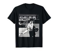 Tom Espera la Foto del Cantante de Blues de Tom Traubert por AJ Barratt Camiseta