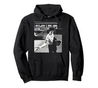 Tom Espera la Foto del Cantante de Blues de Tom Traubert por AJ Barratt Sudadera con Capucha