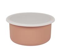 TOM ET ZOÉ - PU0021, Bol de Silicona para Bebé, Diseño Colorido y Práctico, sin BPA, Ligero y Fácil de Limpiar, con Cuchara Incluida, Ideal para Comidas en Casa o en Movimiento, Color Surtido