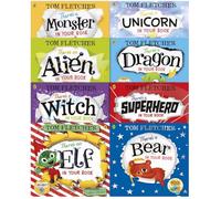 Tom Fletcher There's Series 8 Books Collection Set (There's a Unicorn in Your Book, There's a Dragon in Your Book, There's a Witch in Your Book, Monster, Alien, Superhero, Elf, Bear)
