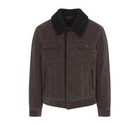 Tom Ford - 900 Wale Cord Sherling Collar Trucker - Jackets - Hombre - Marrón - L -