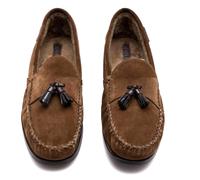 TOM FORD Berwick Zapatillas De Suede De Piel De Oveja Con Borlas 42