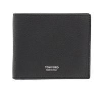 Tom Ford - Billetera Bifold Clásica T Line de Cuero de Grano Suave - Accessories - Hombre - Negro - ONE SIZE -