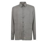 Tom Ford - Camisa de lyocell de lunares - Shirts - Hombre - Gris - L -