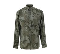 Tom Ford - Camisa de botones Keith - Shirts - Hombre - Verde - S -