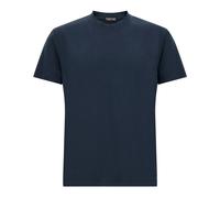 Tom Ford - Camiseta de Algodón Lyocell con Cuello Redondo - Tops - Hombre - Azul - L -