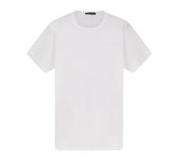 Tom Ford - Camiseta de Algodón y Seda - Tops - Hombre - Blanco - M -