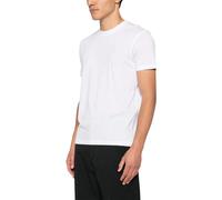 Tom Ford - Camiseta de Cuello Redondo de Algodón Lyocell - Tops - Hombre - Blanco - S -