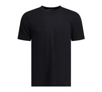 Tom Ford - Camiseta de Cuello Redondo de Algodón y Lyocell - Tops - Hombre - Negro - M -