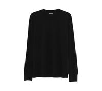 Tom Ford - Camiseta de Manga Larga de Algodón Lyocell - Sweatshirts & Hoodies - Hombre - Negro - L -