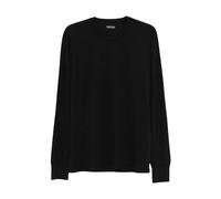 Tom Ford - Camiseta de Manga Larga de Algodón Lyocell - Tops - Hombre - Negro - XL -