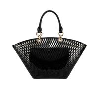 Tom Ford - Cut Out Patent Leather Medium Panier - Bags - Mujer - Negro - ONE SIZE -