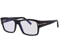 TOM FORD Unisex FT5941-B 1 Monturas ópticas Acetato Negro Cuadrada Normal