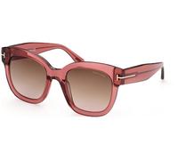 Tom Ford FT0613 BEATRIX-02 C52 45K - Marrón claro brillante / Marrón claro brillante
