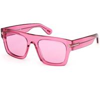 Tom Ford FT0711 FAUSTO C53 75S - Fuxia oscuro brillante / Fuxia oscuro brillante