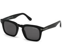 Tom Ford FT0751-N DAX C48 01A - Shiny Black / Shiny Black
