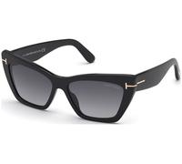Tom Ford FT0871 WYATT C56 01B - Shiny Black / Shiny Black